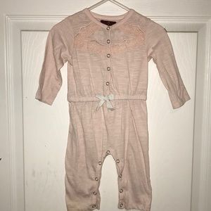 NWOT - 6-9M PINK BABY ROMPER